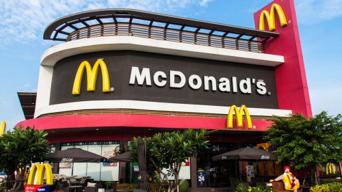 Торец ресторана McDonald’s