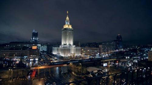 Сталинская высотка в Москве