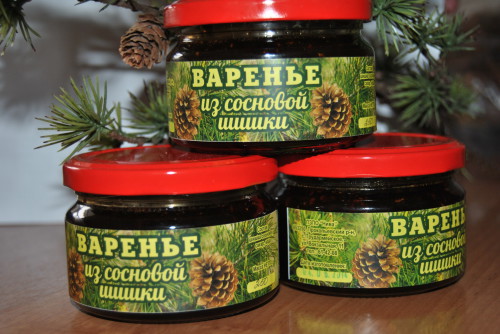 Варенье из сосновых шишек в банках